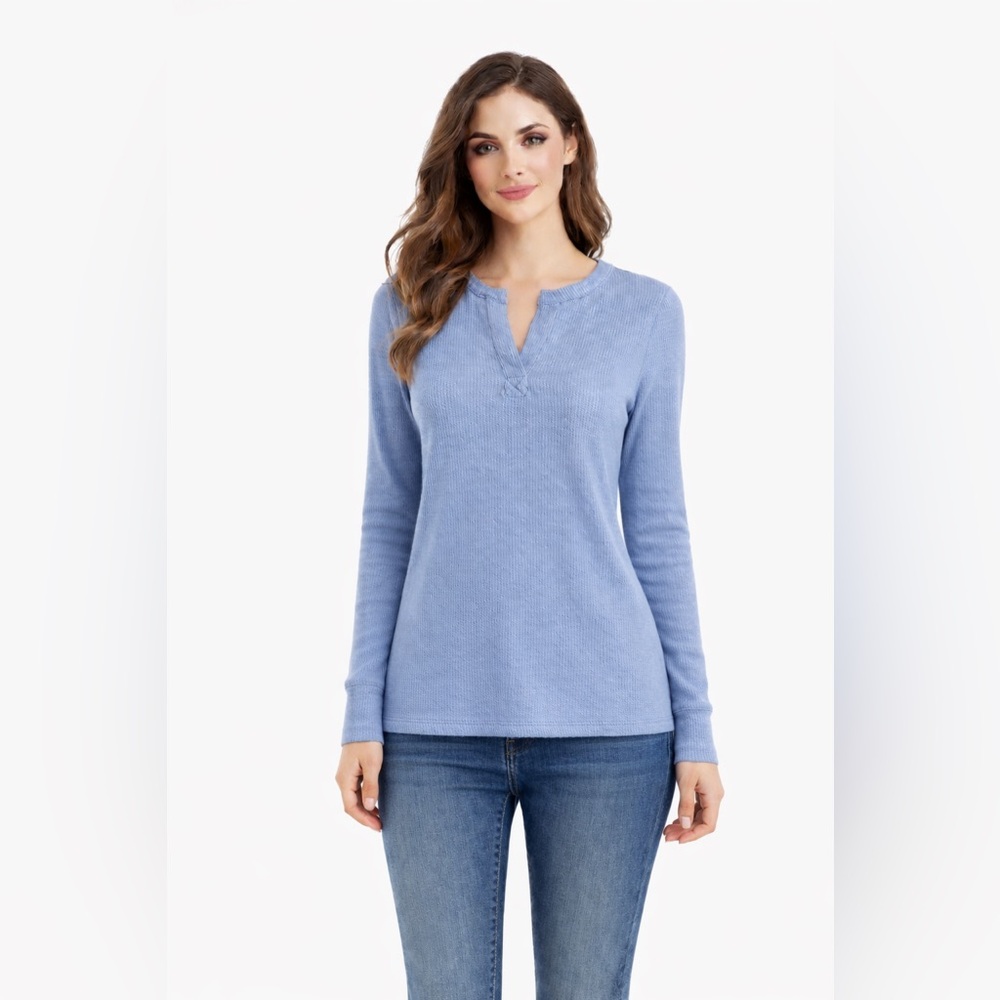 NWT Maurices Textured Long Sleeve Tee